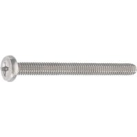 Connex - Gewindeschrauben M5 x 50 mm ph 2 Linsenkopf - 6 Stk. Gewindestangen von Connex