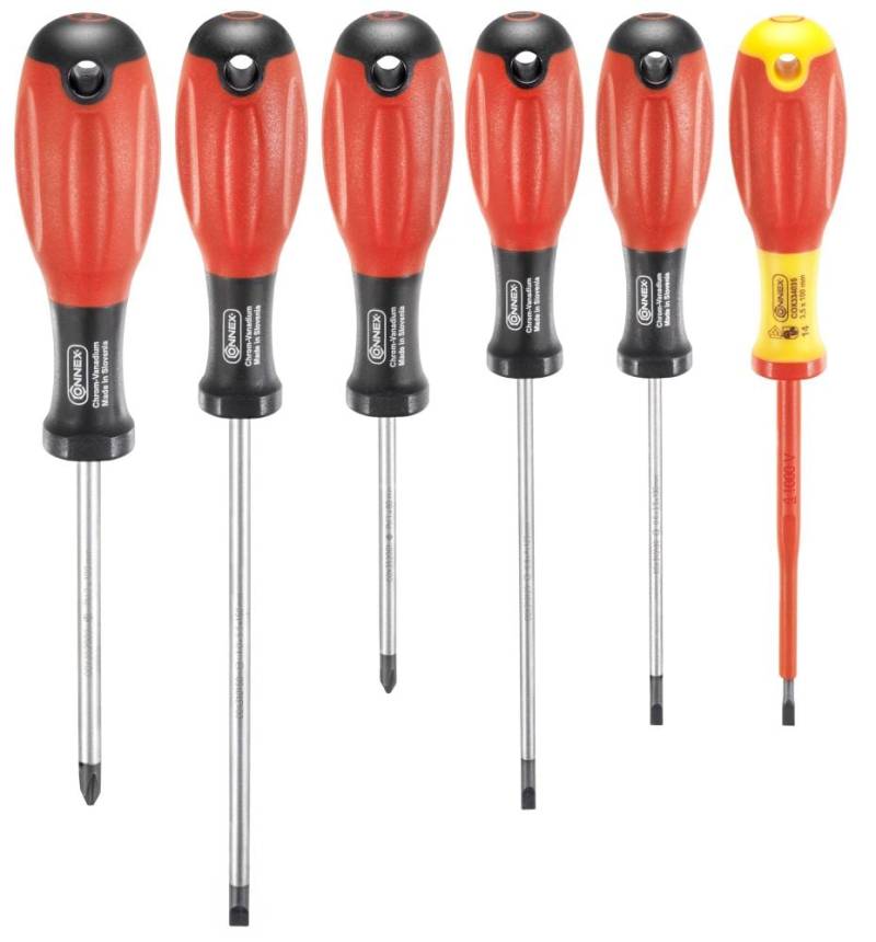 Schraubendrehersatz 6-teilig sortiert Schraubendrehersatz 6-teilig sortiert von Connex