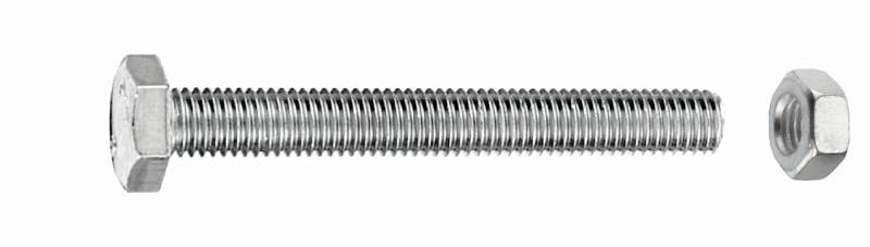 Sechskantschrauben M10 x 20 mm, 15 Stück, Edelstahl A1 Sechskantschrauben M10 x 20 mm, 15 Stück, Edelstahl A1 von Connex
