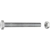 Sechskantschrauben M5 x 16 mm, 200 Stück Maschinenschrauben von Connex
