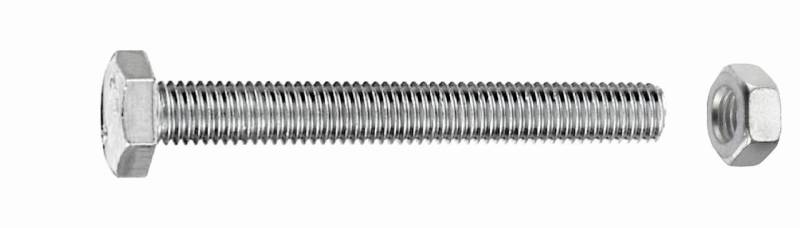 Sechskantschrauben M6 x 30 mm, 100 Stück von Connex