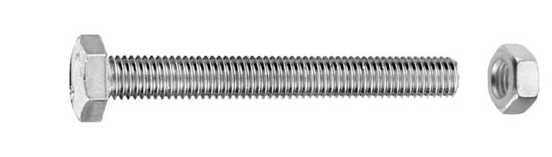 Sechskantschrauben M8 x 25 mm, 50 Stück von Connex