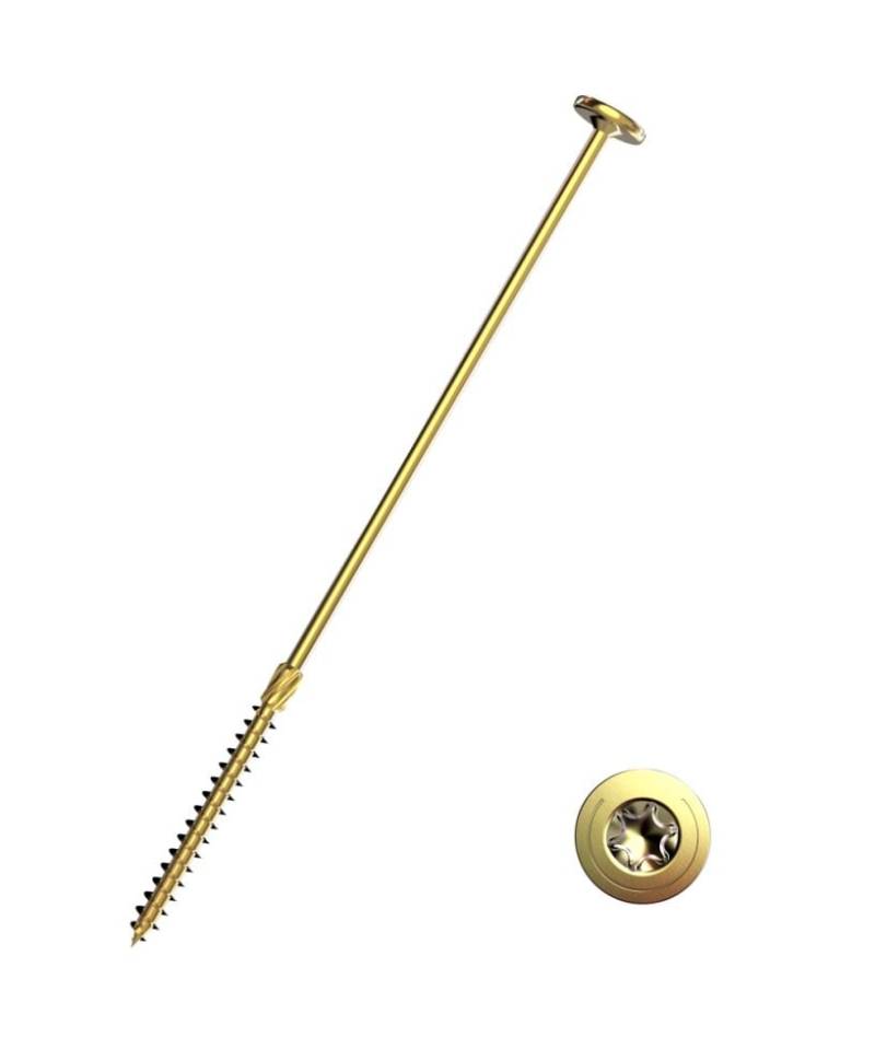 Connex Tellerkopfschrauben 8.0 x 120 mm TX 40 - 40 Stk. von Connex