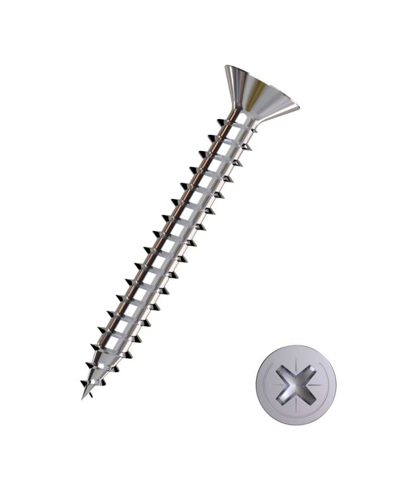 Connex Universalschrauben 3.5 x 20 mm PZ 2 Senkkopf - 750 Stk. von Connex