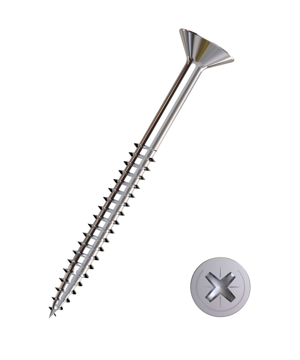 Connex Universalschrauben 4.0 x 50 mm PZ 2 Senkkopf - 200 Stk. Connex Universalschrauben 4.0 x 50 mm PZ 2 Senkkopf - 200 Stk. von Connex