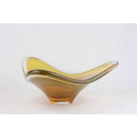Mid Century Glasschale Wmf Colora Gelb Überfangen 60Er Jahre Schale Zipfelschale Mid Century Glasschale Wmf Colora Gelb Überfangen 60Er Jahre Schale Zipfelschale von ConniKernVintage