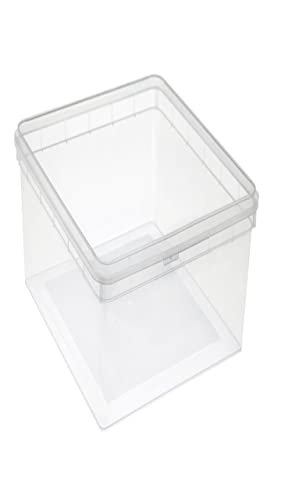 Conny Clever Eimer 5, rechteckig * 5l * lebensmittelecht stapelbar Kunststoffeimer 5 Liter weiß von Conny Clever