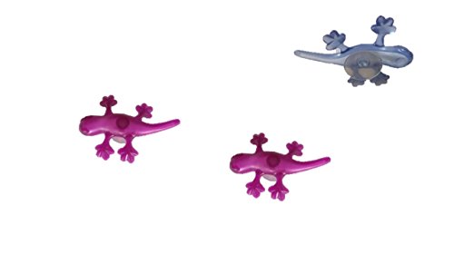 Conny Clever Lufterfrischer 2er Gecko 10x6x1cm Saugnapf Lavendel von Conny Clever