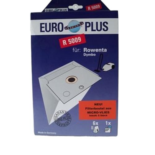 R5009 Staubsaugerbeutel passend geiegnet für Rowenta Dymbo, 6 Stück, Micro-Vlies Kein Originalbeutel R5009 Staubsaugerbeutel passend geiegnet für Rowenta Dymbo, 6 Stück, Micro-Vlies Kein Originalbeutel von Conny Clever