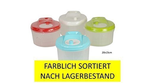 Salatschleuder (farbig sortiert) von Conny Clever