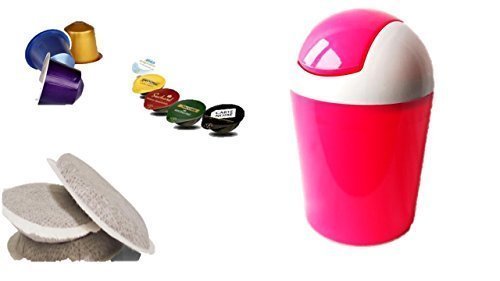 Tischabfallbehälter pink Tischabfallbehälter pink von Conny Clever