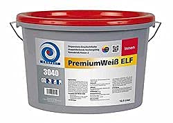 Conpart PremiumWeiß ELF 3040 - Hochwertige, doppeldeckende Allround-Innenfarbe - 12,5 Liter von Conpart