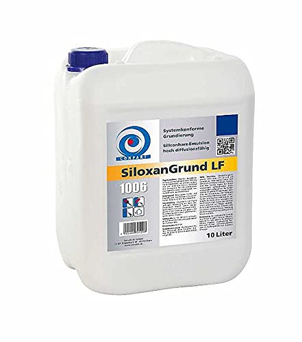 Conpart SiloxanGrund LF 1006 - Systemkonforme, lösemittelfreie Silikonharz-Grundierung für außen mit hydrophobierender Wirkung - 10 Liter von Conpart