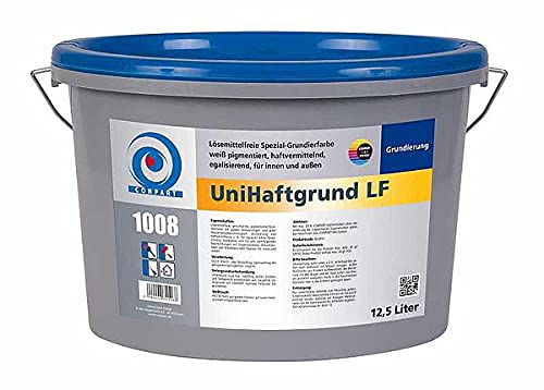 Conpart UniHaftgrund LF 1008 - Weiß pigmentiertes Spezial-Grundiermittel - 12,5 Liter Conpart UniHaftgrund LF 1008 - Weiß pigmentiertes Spezial-Grundiermittel - 12,5 Liter von Conpart