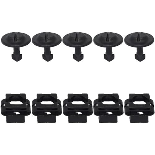 Auto Befestigung Clips für Audi A4 B5 B6 1995-2008, Auto-Unterboden unter der Motorabdeckung Kit Clip Spritzschutz Verkleidungsschraube von Conpert