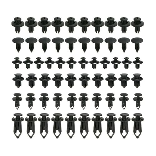 Auto Befestigung Clips für Kia CEED ED JD CD Cee'd 2010-2019, 6 Größe 60 Stück Auto-Befestigungsclips von Conpert