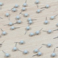 Pins Landkarte Hellgrau - Matte Finish von ConquestMaps