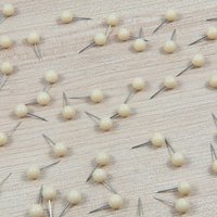 Pins Landkarte Natürliches Tan - Mattes Finish von ConquestMaps