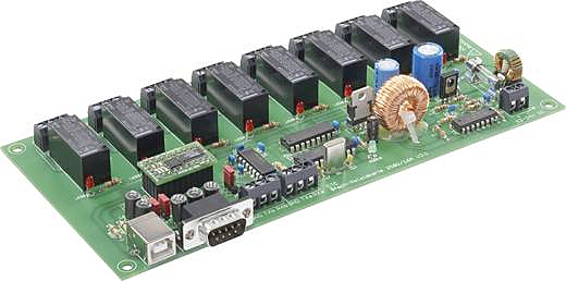 Conrad Components 8 Kanal Relaiskarte Baustein 12 V/Dc B-Ware von Conrad-Components