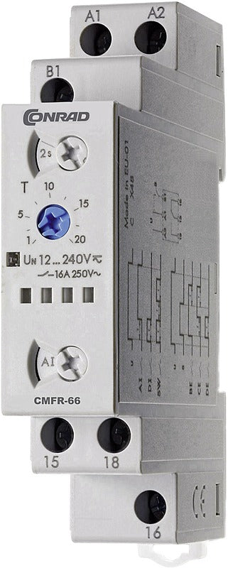 Conrad Components Cmfr 66 Zeitrelais Multifunktional Zeitbereich 24 H Max. 1 St. B-Ware von Conrad-Components