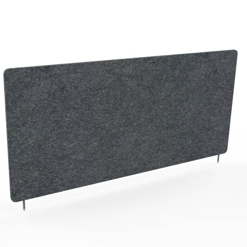 B-Ware Con Set Tischabtrennung 160x75 Cm Grau Sichttrenner Sichtschutz von Conset