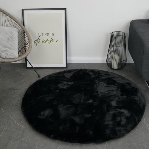 Consilio Concept Cloud Fellteppich 160x160 schwarz Teppich Supersoft 39 mm Höhe Soft weich Hasenfell Imitat beige braun Wohnzimmerteppich Kinderzimmerteppich Küchenteppich Flurteppich Consilio Concept Cloud Fellteppich 160x160 schwarz Teppich Supersoft 39 mm Höhe Soft weich Hasenfell Imitat beige braun Wohnzimmerteppich Kinderzimmerteppich Küchenteppich Flurteppich von Consilio Concept