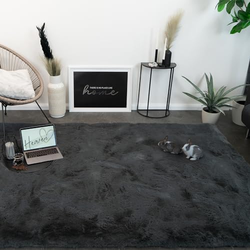 Consilio Concept Heaven Fellteppich 160x230 dunkelgrau Teppich Supersoft 50 mm Höhe Soft weich Hasenfell Imitat anthrazit grau dunkel Wohnzimmerteppich Kinderzimmerteppich Küchenteppich Flurteppich Consilio Concept Heaven Fellteppich 160x230 dunkelgrau Teppich Supersoft 50 mm Höhe Soft weich Hasenfell Imitat anthrazit grau dunkel Wohnzimmerteppich Kinderzimmerteppich Küchenteppich Flurteppich von Consilio Concept