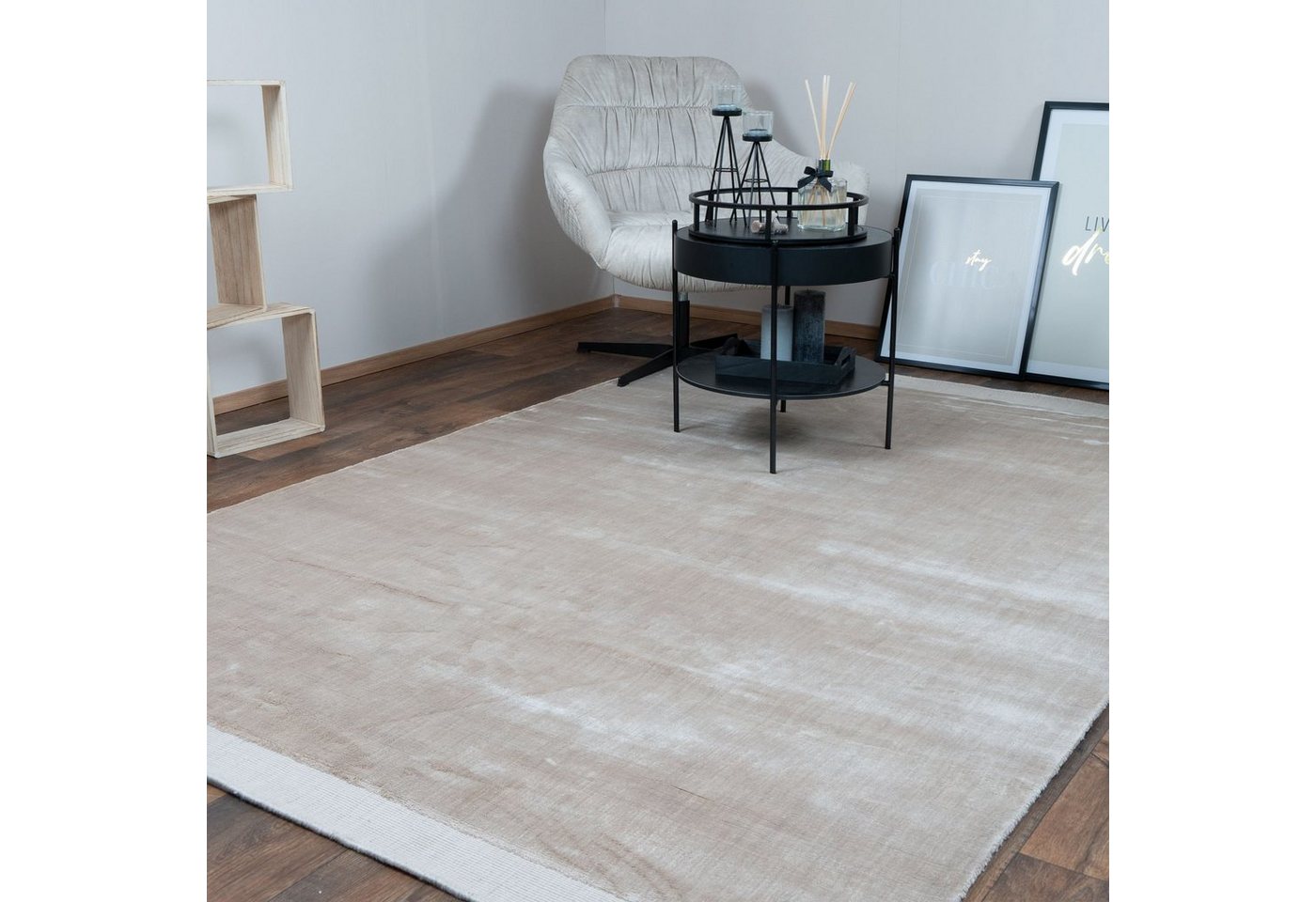 Consilio Concept Designteppich BAMBOO Teppich Wohnzimmer luxuriös Viskose Seidenglanz Soft Consilio Concept Designteppich BAMBOO Teppich Wohnzimmer luxuriös Viskose Seidenglanz Soft von Consilio Concept