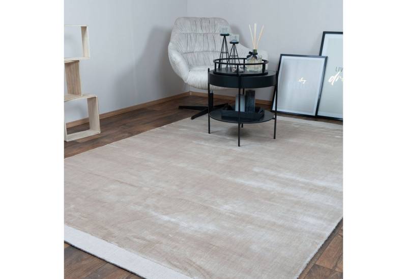 Consilio Concept Designteppich BAMBOO Teppich Wohnzimmer luxuriös Viskose Seidenglanz Soft von Consilio Concept