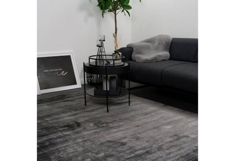 Consilio Concept Designteppich BAMBOO Teppich Wohnzimmer luxuriös Viskose Seidenglanz Soft von Consilio Concept