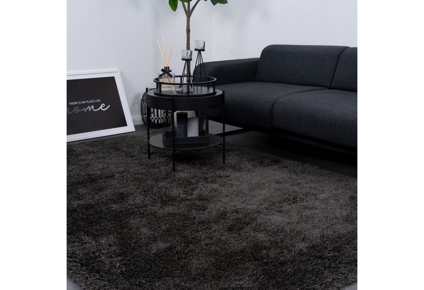 Designteppich MONA Teppich Wohnzimmer Hochflor Shaggy langflorig handgefertigt, Consilio Concept von Consilio Concept