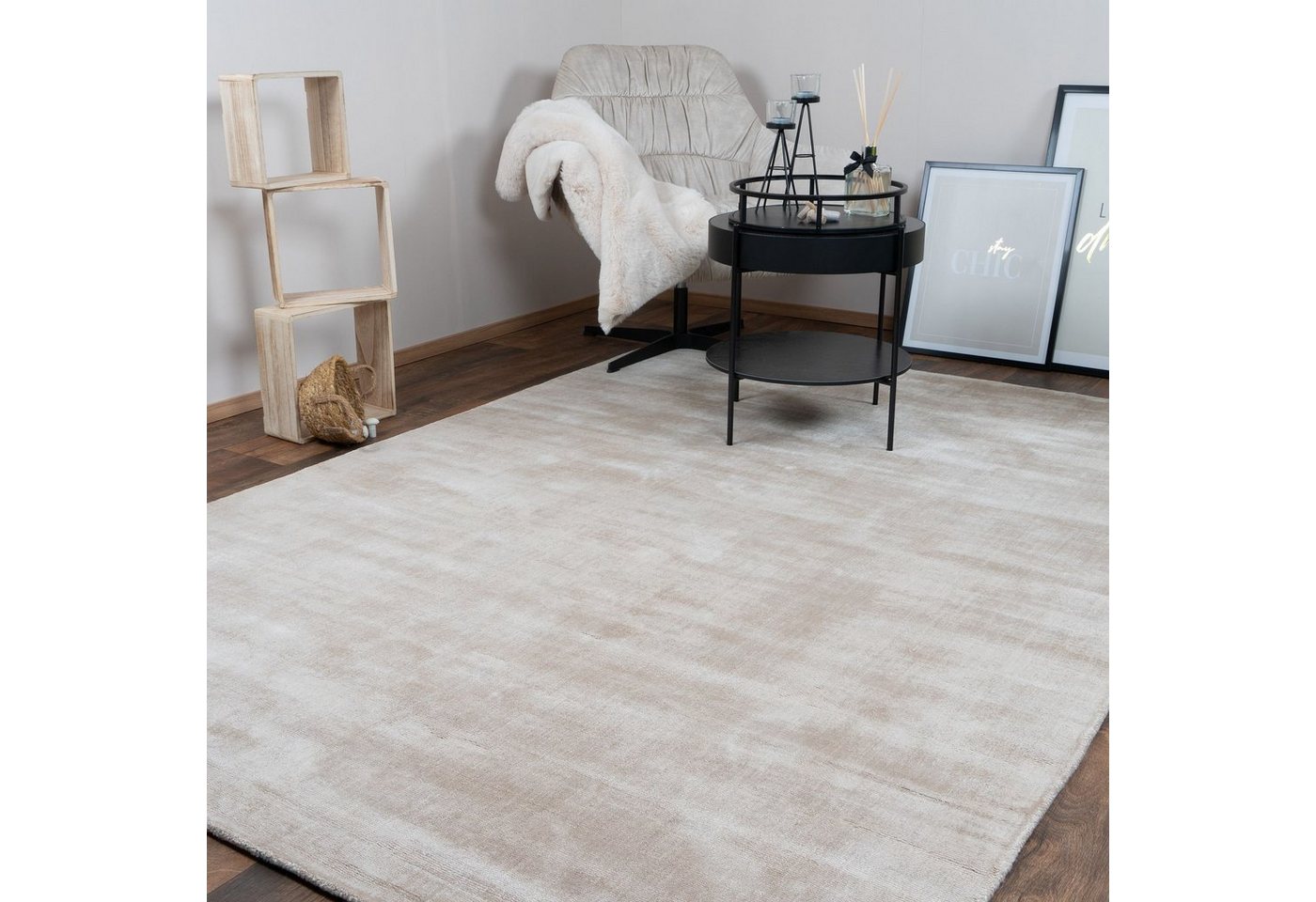 Consilio Concept Designteppich NOBEL Teppich Wohnzimmer Seidenglanz luxuriös Viskose moderner weich Consilio Concept Designteppich NOBEL Teppich Wohnzimmer Seidenglanz luxuriös Viskose moderner weich von Consilio Concept