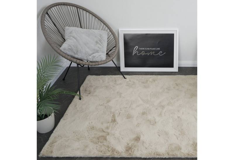 Consilio Concept Fellteppich Teppich Hasenfell Imitat CLOUD Fell Hochflor rechteckig Höhe: 39 mm, Rechteckig von Consilio Concept