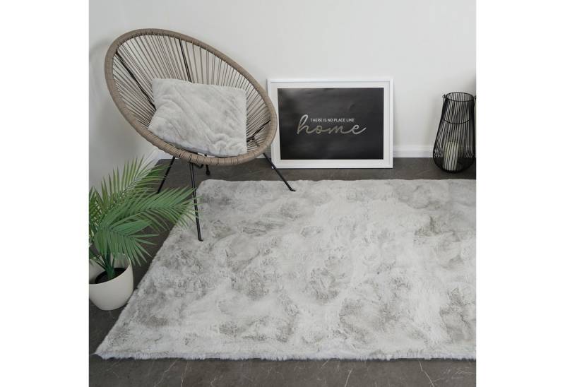 Consilio Concept Fellteppich Teppich Hasenfell Imitat CLOUD Fell Hochflor rechteckig Höhe: 39 mm, Rechteckig von Consilio Concept