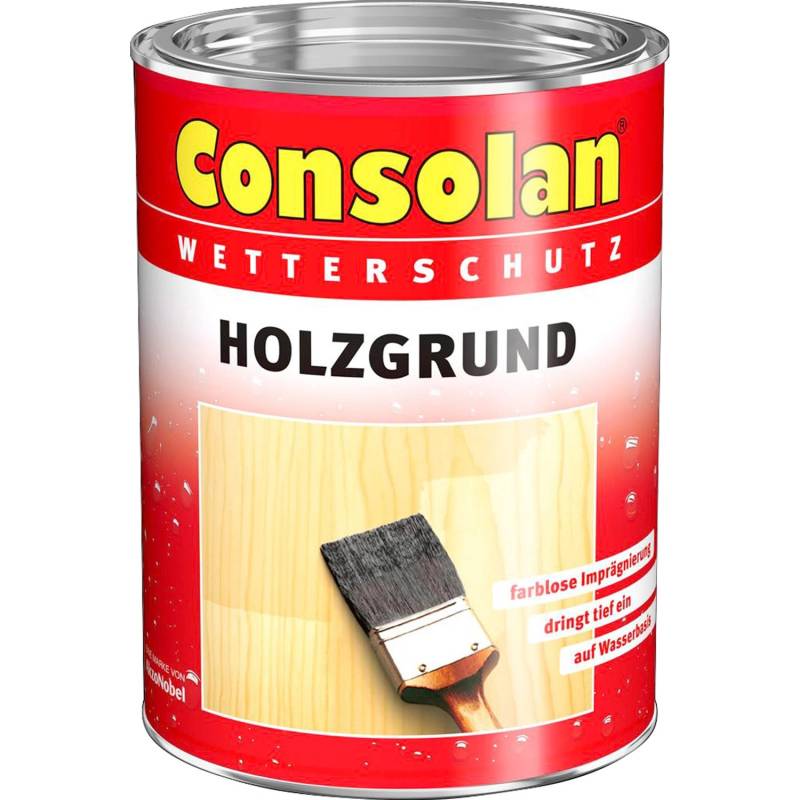 Consolan Holzgrund Transparent seidenmatt 750 ml von Consolan