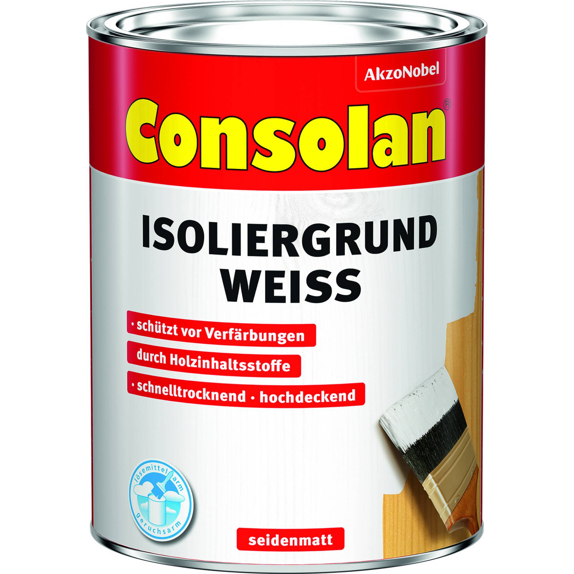 Consolan Isoliergrundierung weiß 2,5 l von Consolan