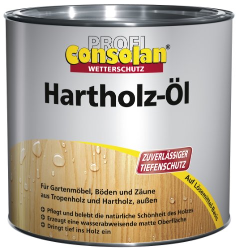 Consolan Profi Hartholzöl RM farblos 0,75 Liter von Consolan