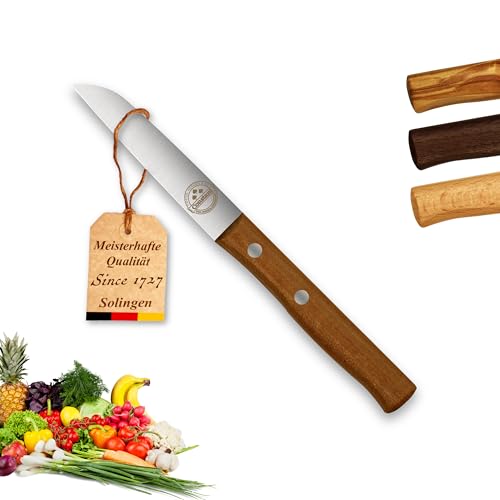 Constant - Solingen Messer mit Holzgriff Kirsche, Premium Gemüsemesser mit rostfreier Klinge aus Chrom-Stahl, extra scharfes Küchenmesser dank Dünnschliff & Handabzug, Made in Germany Constant - Solingen Messer mit Holzgriff Kirsche, Premium Gemüsemesser mit rostfreier Klinge aus Chrom-Stahl, extra scharfes Küchenmesser dank Dünnschliff & Handabzug, Made in Germany von Constant FRIEDR. HERDER A.S N SOLINGEN-GERMANY