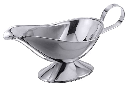 Contacto Edelstahl Sauciere mit Fuß 0,25 l von Contacto