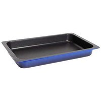 Contacto AluChef® Bräter GN 1/1 blau 53 x 32,5 cm, Höhe 6,5 cm, 8500 ml von Contacto