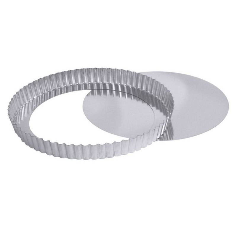 Contacto Backform, Tortenbodenform aus Weißblech, zweiteilig, mit losem Boden, 20 cm von Contacto