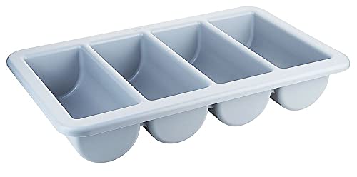 Contacto Besteckmulde GN 1/1 aus grauem Polypropylen, schwere Ausführung Contacto Besteckmulde GN 1/1 aus grauem Polypropylen, schwere Ausführung von Contacto