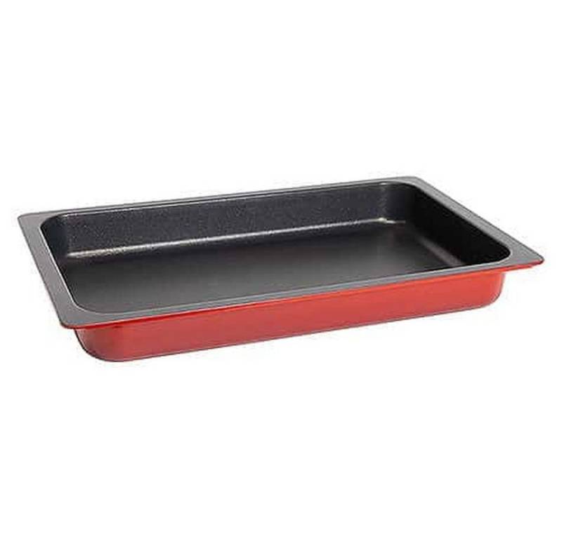 Contacto Bräter AluChef®, Contacto AluChef® Bräter GN 1/1 rot aus Aluminiumguss von Contacto