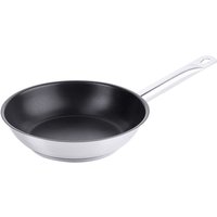 Contacto Edelstahl Antihaft-Bratpfanne Ø 20 cm, Rohrgriff, verkapselter Boden, induktionsgeeignet von Contacto
