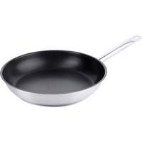 Contacto Edelstahl Antihaft-Bratpfanne Ø 28 cm, Rohrgriff, verkapselter Boden, induktionsgeeignet von Contacto