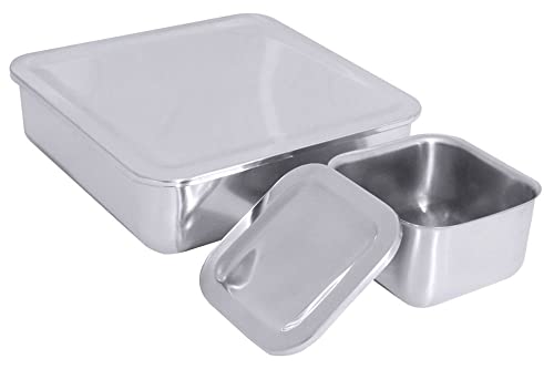 Contacto Edelstahl Gefrierdose 19,5 cm x 9,5 cm von Contacto