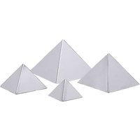 Contacto Edelstahl Pyramide 4,5 x 4,5 cm von Contacto