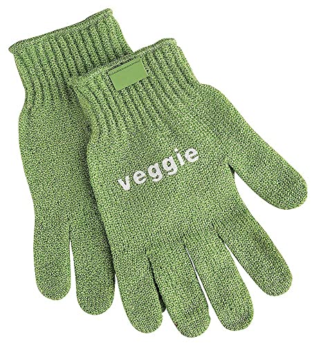 Contacto Gemüseputzhandschuh VEGGIE grün, Einheitsgröße, waschbar von Contacto