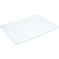 Contacto Glas-Schneidebrett 40x30 cm – kratzfest, bruchsicher, hitzebeständig, mit antirutsch Füßen, hygienisch & spülmaschinengeeignet von Contacto