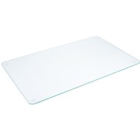 Contacto Glas-Schneidebrett 50x30 cm – kratzfest, bruchsicher, hitzebeständig, mit antirutsch Füßen, hygienisch & spülmaschinengeeignet von Contacto